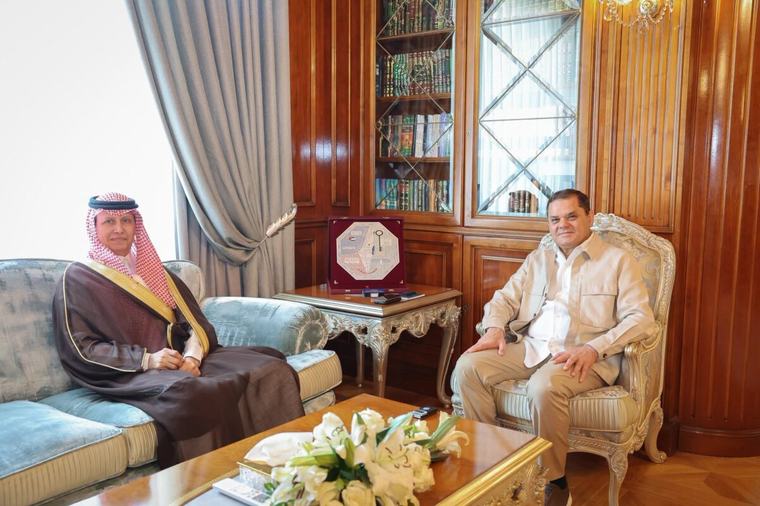 الدبيبة يدعو «الشركات السعودية» للاستفادة من فرص السوق الليبي