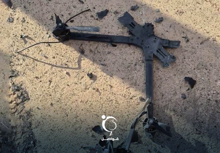 البريقة: سقوط جسم يُشتبه أنه مسيّرة داخل مستودع طرابلس النفطي