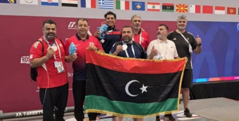 ليبيا تحصد أول ميداليتين في تارانتو.. وزارة الرياضة: إنجاز الزنتاني مصدر فخر